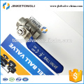 JKTL2B005 manufacture 2 piece float teflon ss316 one inch ball valve